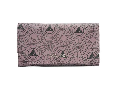 Ripley BILLETERA VIA UNO JL8802 ROSADO NUDE MUJER