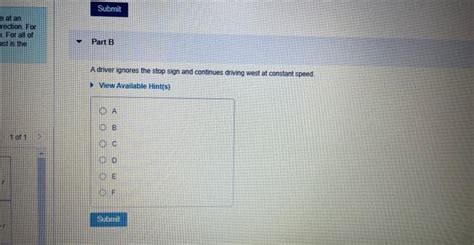 Solved The Motions Described In Each Of The Questions Take Chegg