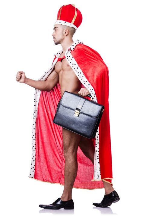 Naked King Stock Image Image Of Executive Attractive 30346799