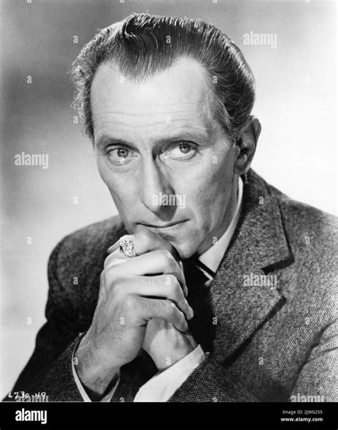 PETER CUSHING Portrait as Doctor / Professor Abraham Van Helsing in THE BRIDES OF DRACULA 1960 ...