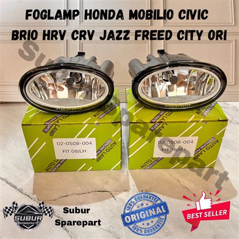 Jual Foglamp Honda MOBILIO BRIO HRV CRV JAZZ CITY FREED CIVIC Merek