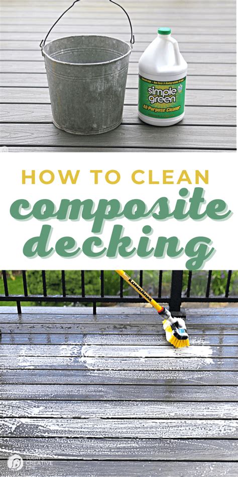 Cleaning A Composite Deck Todays Creative Life