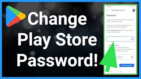 How To Change Play Store Password Youtube