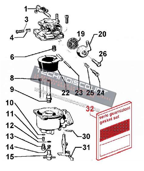 Pochette Joints Carburateur Dellorto Fvca Fvca Lombardini Im