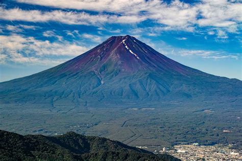 K Japan Mount Fuji Volcano Moon Hd Wallpaper Rare Gallery