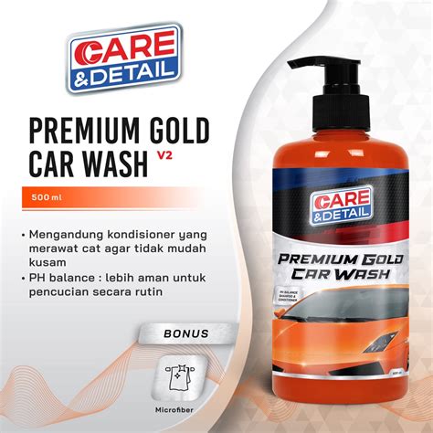 Jual PREMIUM GOLD CAR WASH SHAMPOO By Care Detail Coating