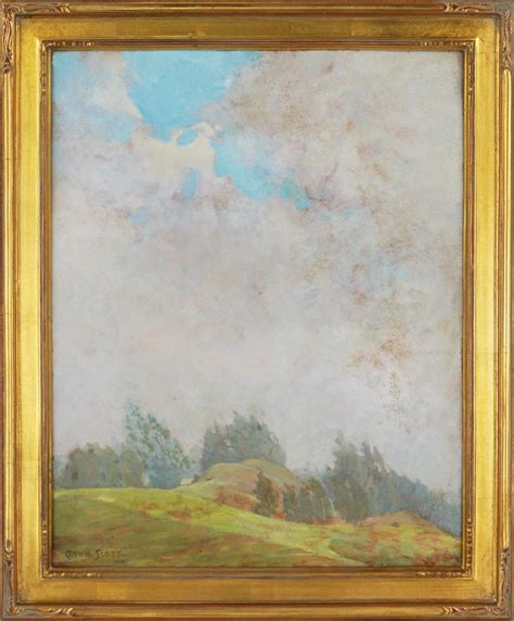 Clyde Scott Emerald Hill Early 20th Century Landscape For Sale At