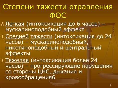 Отравление ФОС - презентация онлайн