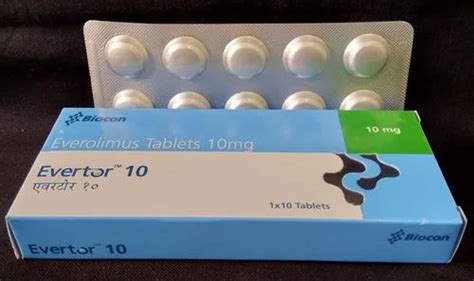 Evertor Everolimus Tablets Strength Mg At Rs Box In New Delhi