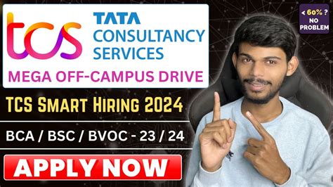 TCS Smart Hiring 2024 Is Back Job With MCA BCA BSC YouTube