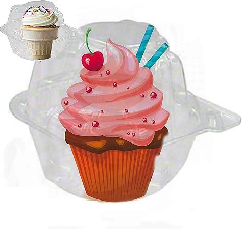 Amazon Jumbo Individual Cupcake Containers Large Strong Quality