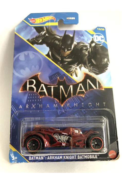 HOT WHEELS 2021 Üretim BATMAN Batmobile Arkham Knight DC 1 64 Ölçek