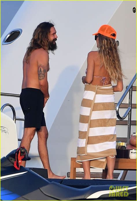 Photo Heidi Klum Tom Kaulitz Love On Display Yacht Day Photo