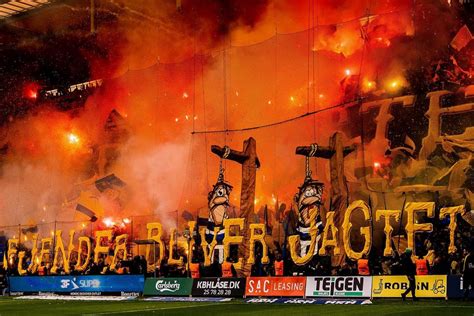 Brøndby If Ultras Agf V Broendby If High Resolution Stock Photography