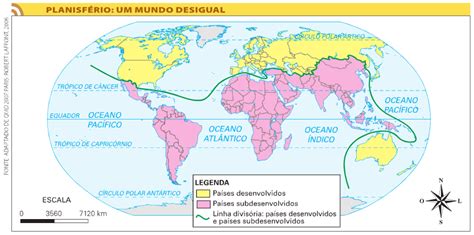 Países do Norte e Países do Sul PROF GETÚLIO NASCIMENTO