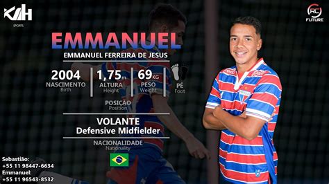 Emmanuel Volante Defensive Midfielder Youtube