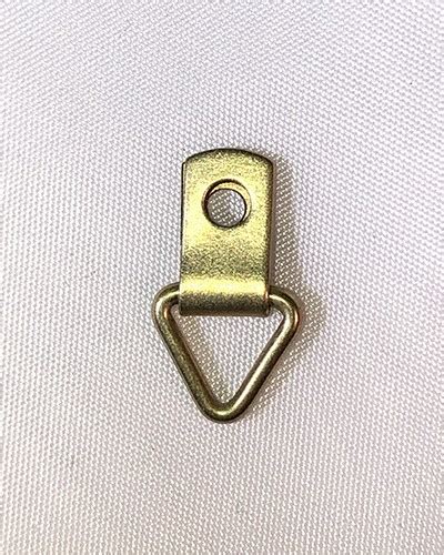 Mini Brass D Ring Hangers 14 By 34 Use 2 Screws Per 100 D Ring