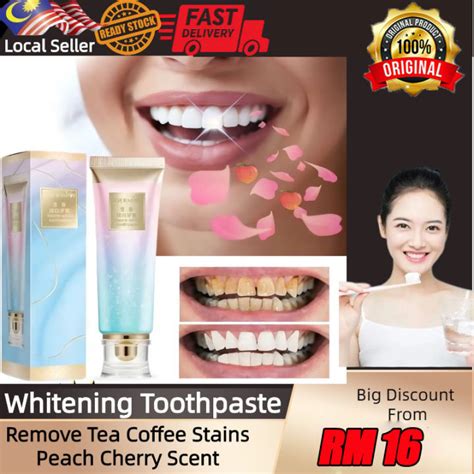 Niacinamide Teeth Whitening Toothpaste Ubat Gigi Viral Original Pemutih