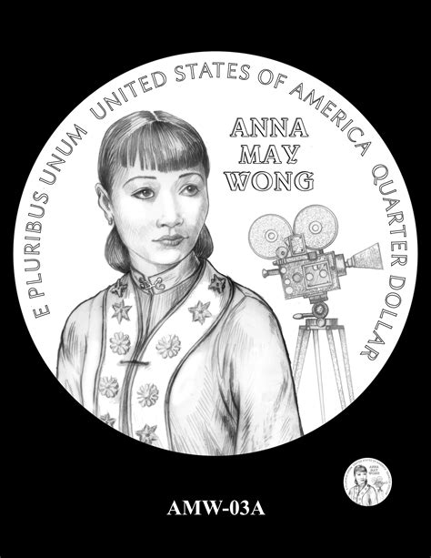 2022 Anna May Wong American Women Quarter Ccac Images Us Mint