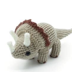 Triceratops Patterns Amigurumi