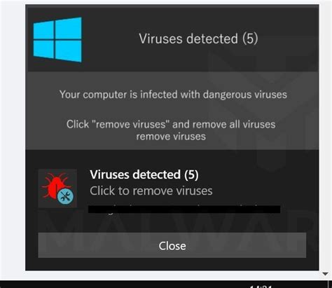 How To Remove Viruses Detected 5 Pop Ups Microsoft Scam