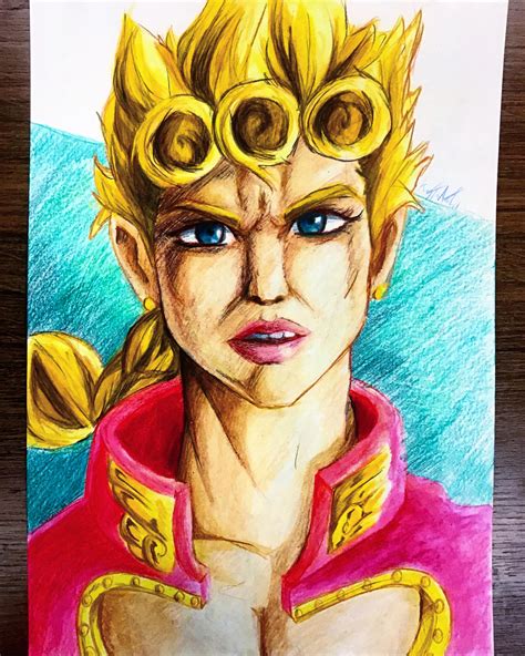 Giorno Giovanna Jojo Golden Wind By Kanto Art On Deviantart