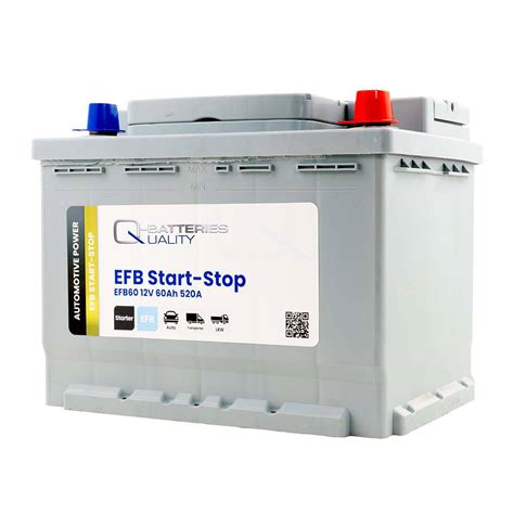 Q Batteries Start Stop Efb Autobatterie Efb V Ah A Online