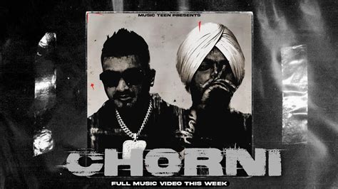 Chorni Divine X Sidhu Moose Wala Full Song Poster Out Sidhu Moose