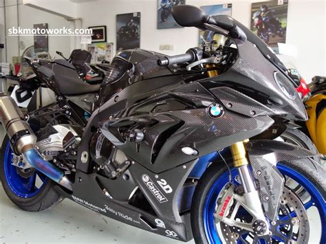 SBK Motoworks Full Carbon Fiber Parts For HP4 BMW S1000RR