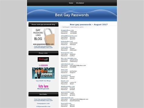 Best Gay Pass Fav Gay Porn