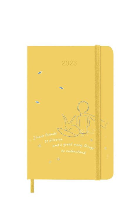 Kalendarz Moleskine 2023 12M Mały Książę Lis rozmiar P kieszonkowy