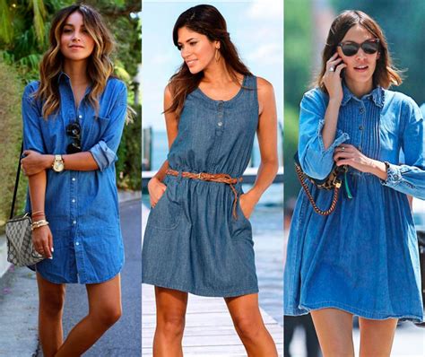 Looks Vestido Jeans Confira Dicas De Como Usar Tudo Ela