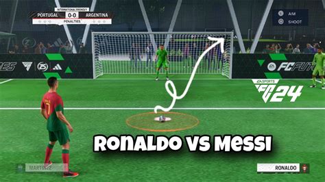 FC 24 VOLTA Ronaldo Vs Messi El Clasico Penalty Shootout YouTube