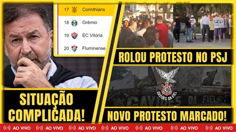 Clima Tenso Corinthians Vive Situa O Complicada No Br E Protestos