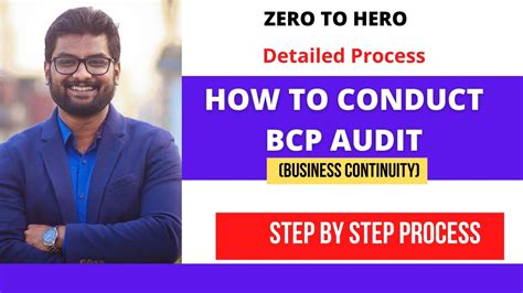 How To Conduct Bcp Audit Step By Step Proces Youtube