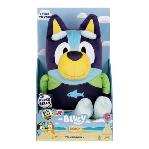 Bluey Talking Plush Beach special Edition - Bluey Official Website