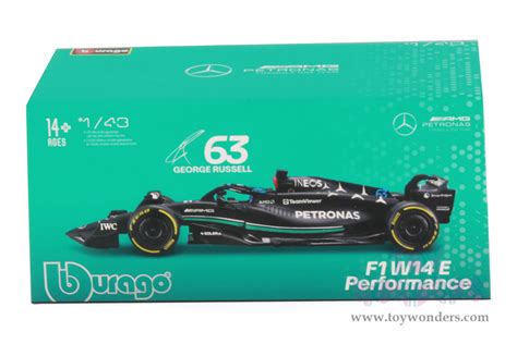 Bburago Formula Racing Mercedes Amg Petronas F1 Team 63 George