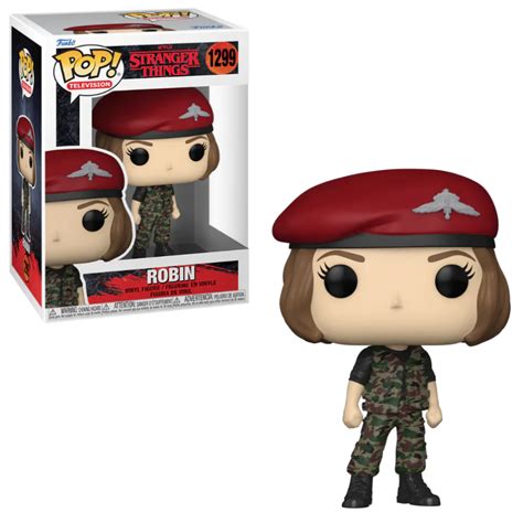 Funko Pop Television Stranger Things S4 Robin Buckley Bigtoes Collectibles