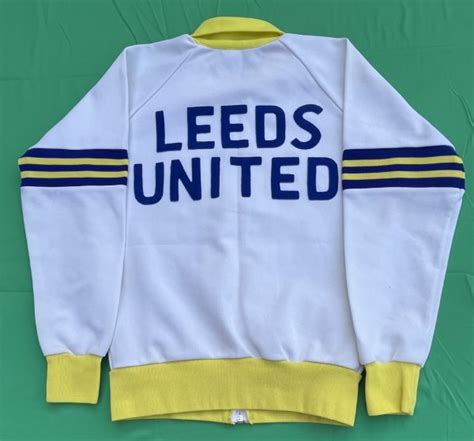 1978 Leeds United Match Worn Iconic Admiral Tracksuit Top • The Gelderdend