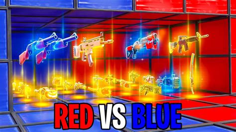 Super Red Vs Blue 🔴🔵 8821 7025 6665 By Nassyz Fortnite Creative Map