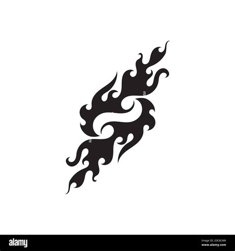 Tribal Flame Vector Symbol Image Stock Vector Image And Art Alamy