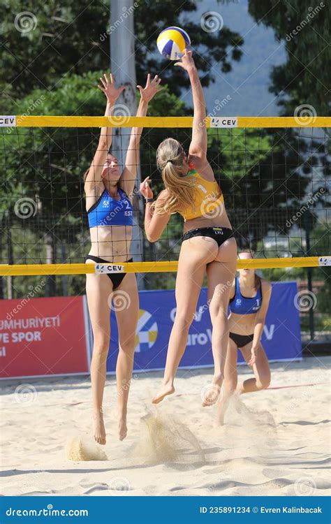 CEV U20 Beach Volleyball European Championships In Izmir Turkey