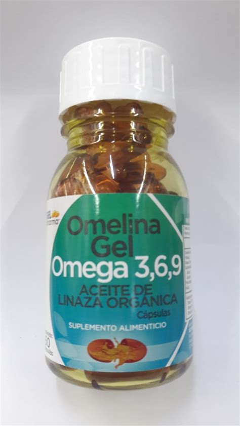 OMELINA GEL OMEGA 3 6 9 C 60 CAPS 7503002047958 Distribuidora DISA