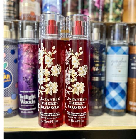 Bbw Japanese Cherry Blossom Fragrance Mist Lotion Shopee Philippines