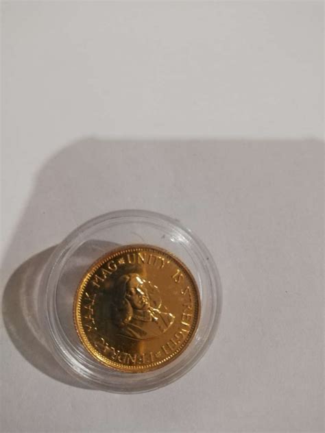 Gold & Bullion Coins - ** SOLID 22CT GOLD 1977 R2 PROOF COIN ** GOLD $ GOLD $ ** CRAZY CRAZY R1 ...