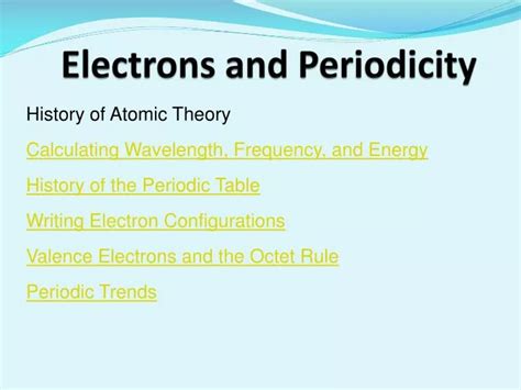 Ppt Electrons And Periodicity Powerpoint Presentation Free Download