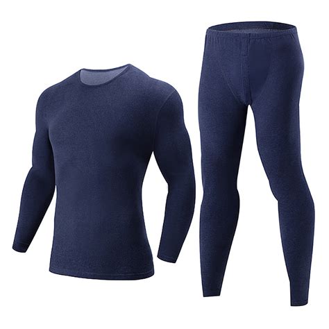 Men Clothing Thermal Underwear For Men Long For Soft Mens Thermals Top