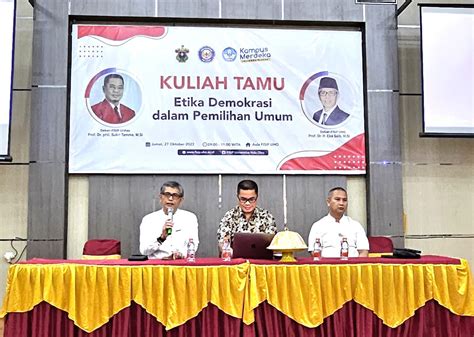 Fakultas Ilmu Sosial Dan Ilmu PolitikProf Eka Suaib Dan Prof Sukri