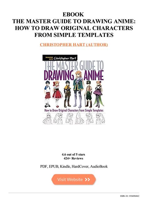 The Master Guide To Drawing Anime How To Draw Original Characters From Simple Templates And It S