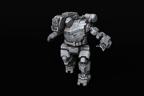 ArtStation - BATTLETECH Hunchback HBK-4P 3D print model